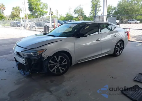 2018 Nissan Maxima 3.5 Platinum из США, поврежденный, VIN 1N4AA6AP1JC388670